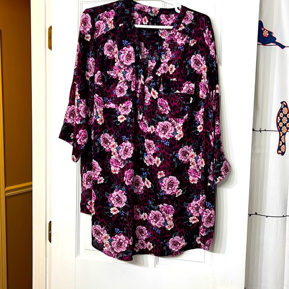 torrid Tops - Torid Harper Tunic Length Blouse 1